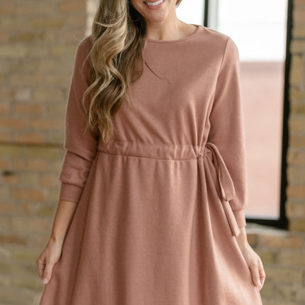 Blair Long Sleeve Midi Dress - FINAL SALE
