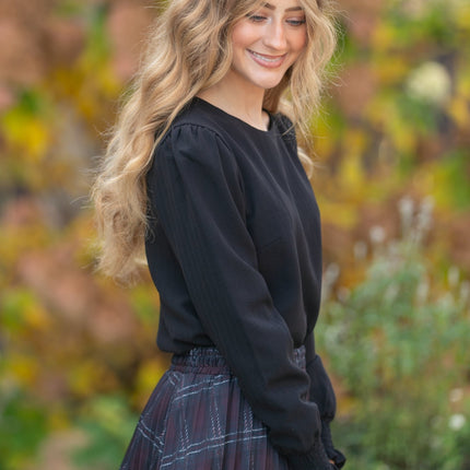 Blake Cinched Sleeve Blouse