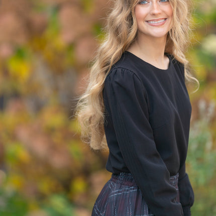 Blake Cinched Sleeve Blouse