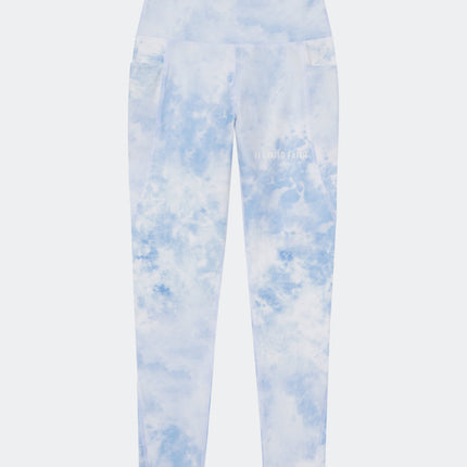 Blue Tie-Dye Legging
