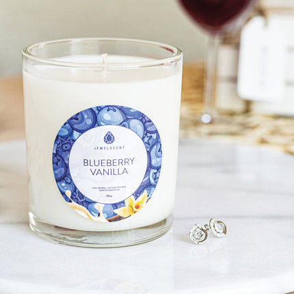 Blueberry Vanilla 10oz Signature Jewelry Candle
