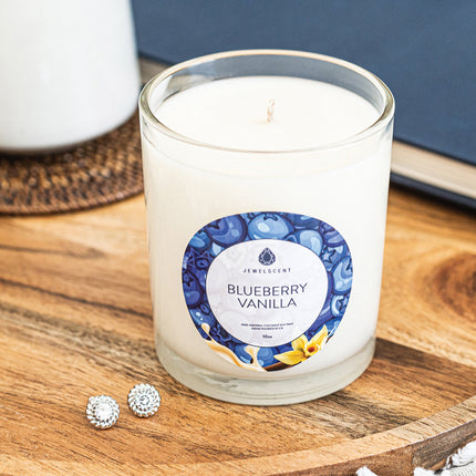 Blueberry Vanilla 10oz Signature Jewelry Candle
