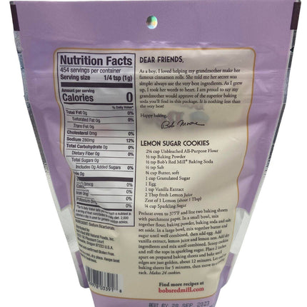 Baking Soda, Gluten-Free, Bob's Red Mill
