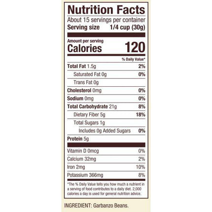 Chickpea (Garbanzo Bean) Flour, Gluten-Free, Bob's Red Mill