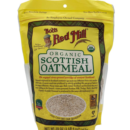 Oatmeal, Scottish, Organic, Bob's Red Mill