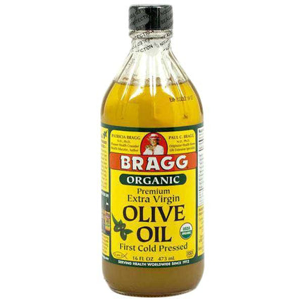 Olive Oil, Extra Virgin, Organic, Braggs