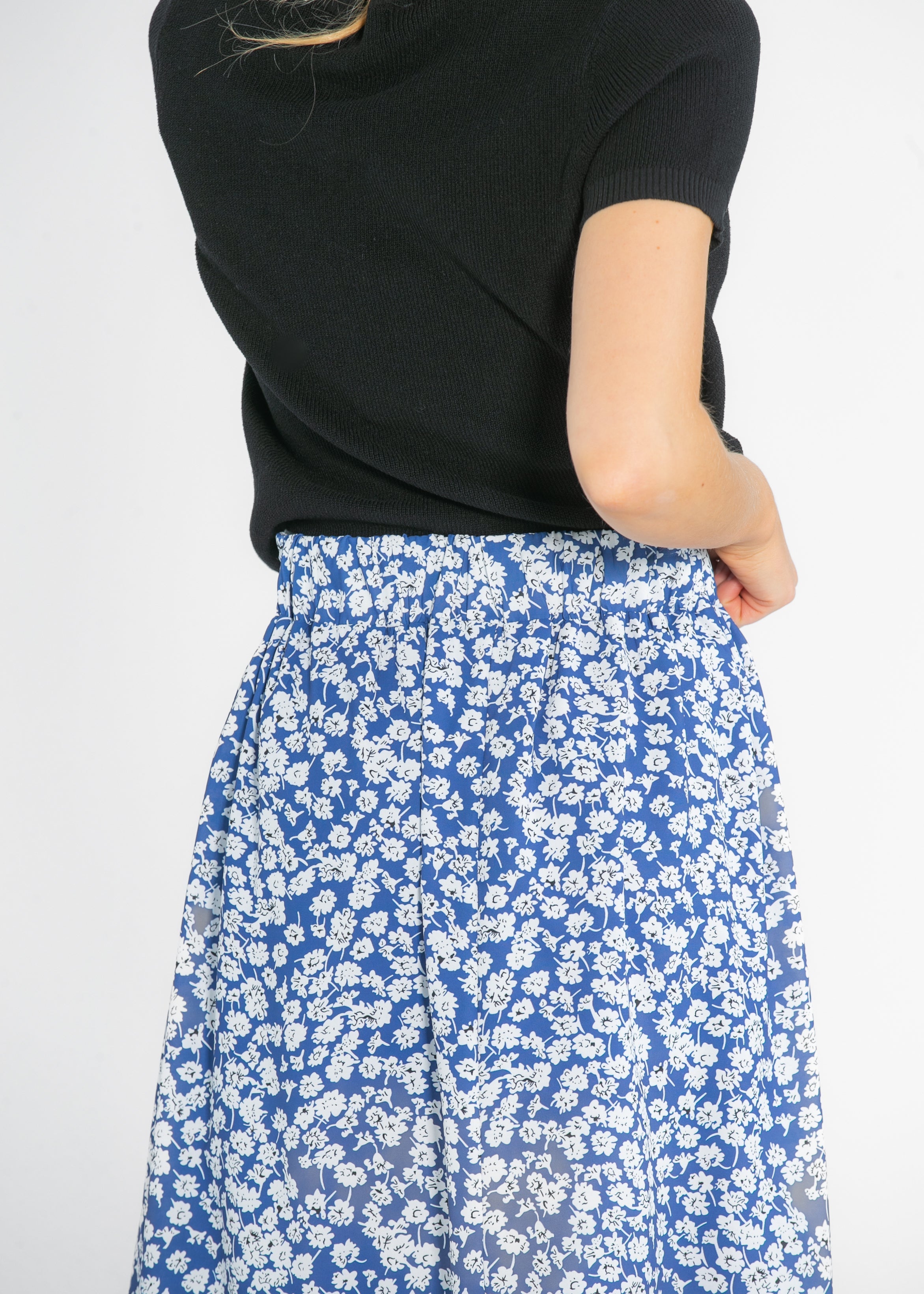 Braylyn Floral Midi Skirt - FINAL SALE