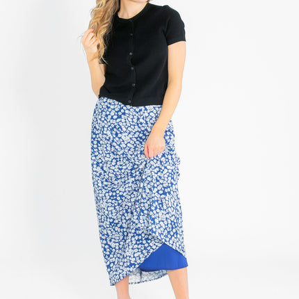 Braylyn Floral Midi Skirt - FINAL SALE