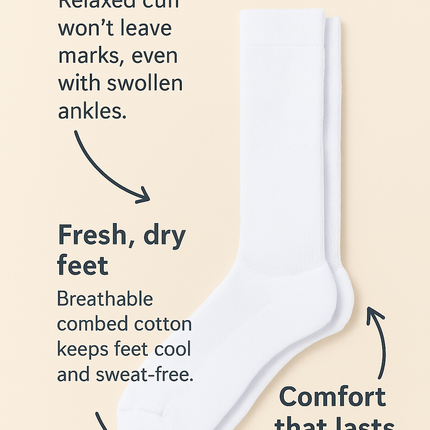 6-Pack Women's Diabetic Socks