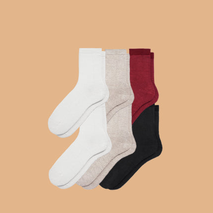 6-Pack Men's Hemp Crew Socks