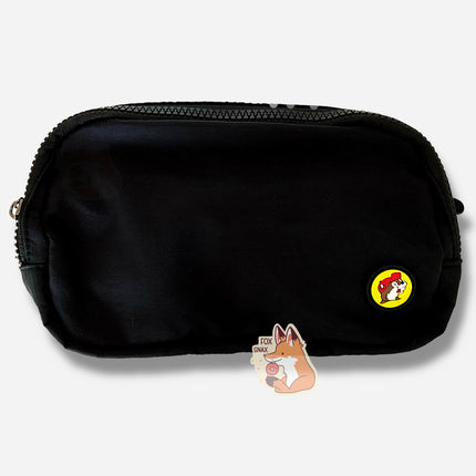 Buc-ee's Black Fanny Pack