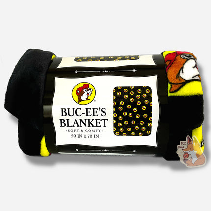 Buc-ee's Logo Blanket