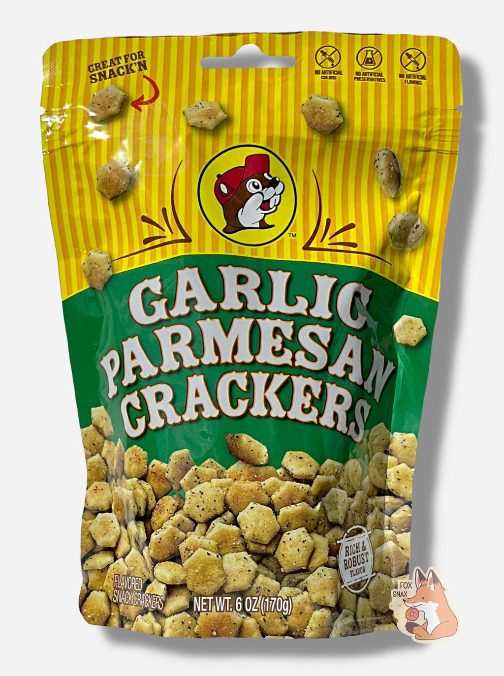 Buc-ee's Garlic Parmesan Crackers