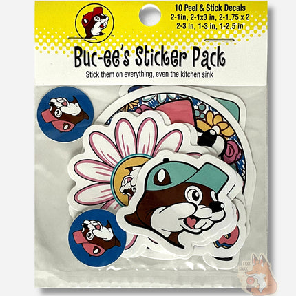Buc-ee's Sticker Pack