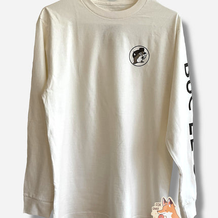 Buc-ee's White Long Sleeve Shirt