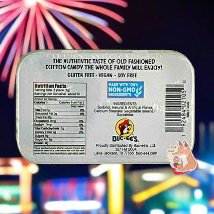 Buc-ee's Cotton Candy Mints