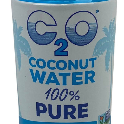 C2O Coconut Water 100% Pure (8 Can Pack)