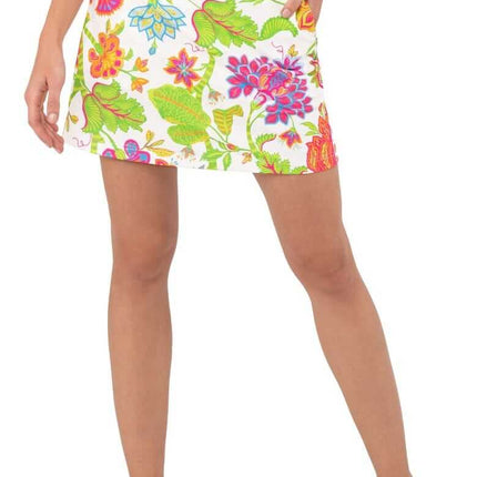 Blue & Green Skort
