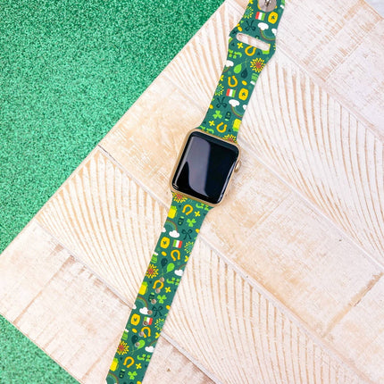 Lucky Scene ML Printed Silicone Smart Watchband