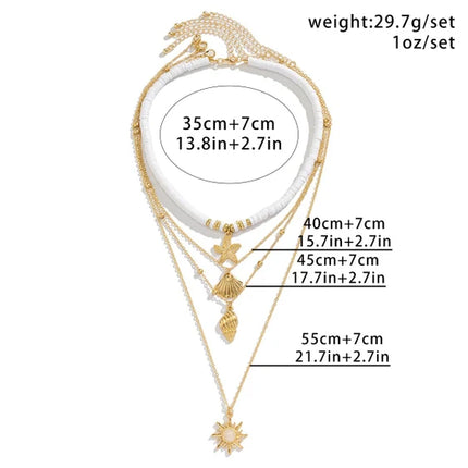 Golden Tide Layered Necklace
