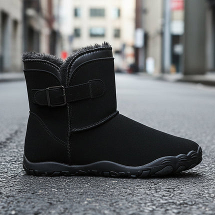 Unisex Warm Fleece-Lined Snow Boots – Anti-Slip Winter Boots