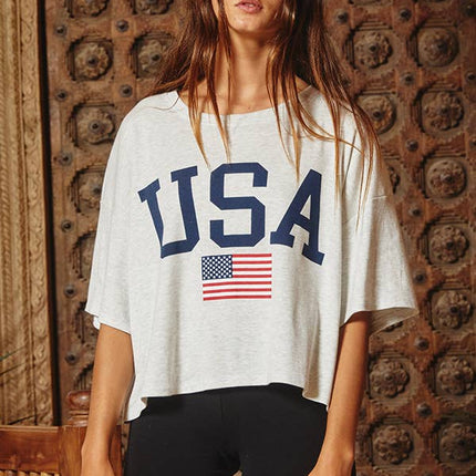 USA Graphic Top
