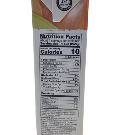 Vegetable Broth, Organic, Cadia