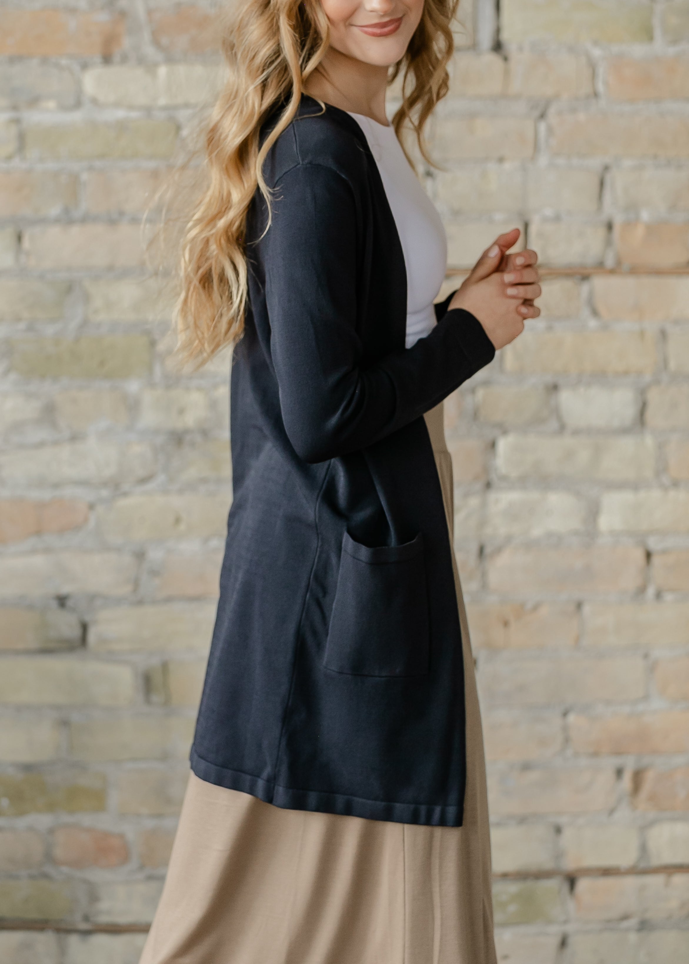 Cally Open Front Cardigan - FINAL SALE