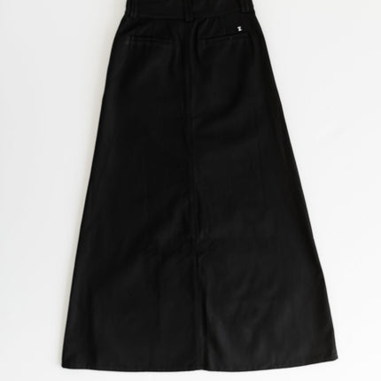 Camellia A-Line Cotton Twill Maxi Skirt - FINAL SALE