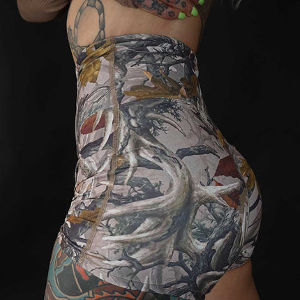 Bone Camo Gym Shorts