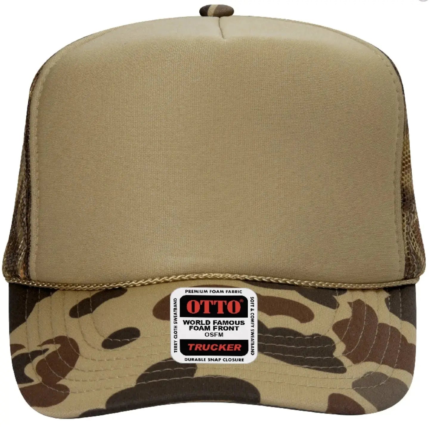 Put It On My Husband's Tab Adult Otto Foam Trucker Hat