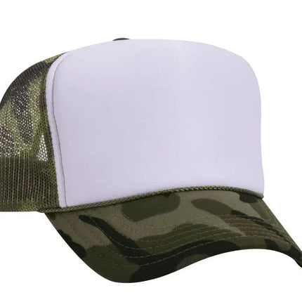 On My Wife's Last Nerve Skeleton Design Adult Otto Foam Trucker Hat