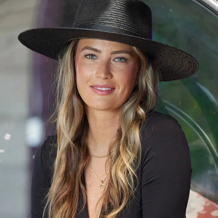 Peter Grimm Carin - Wide Brim Mexican Palm Straw Hat