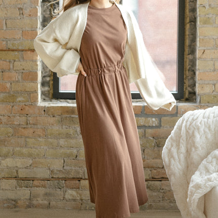 Casey Cap Sleeve Midi Dress