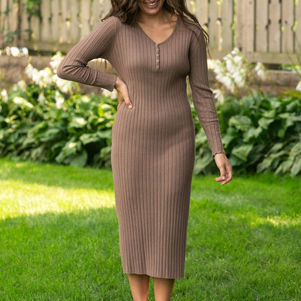 Cassie Knit Midi Dress - FINAL SALE
