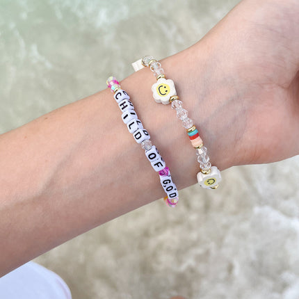 Child of God Letter Bracelet