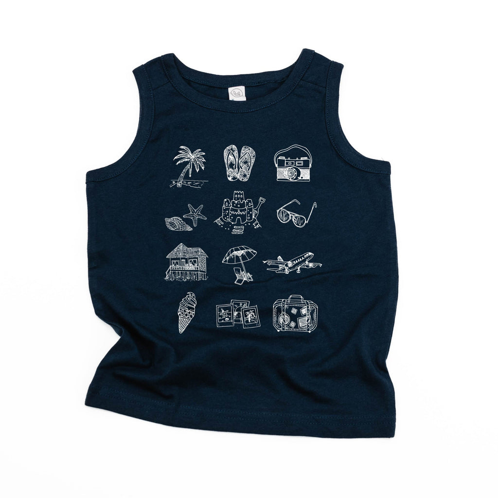 3x4 Vacay Things - Child TANK