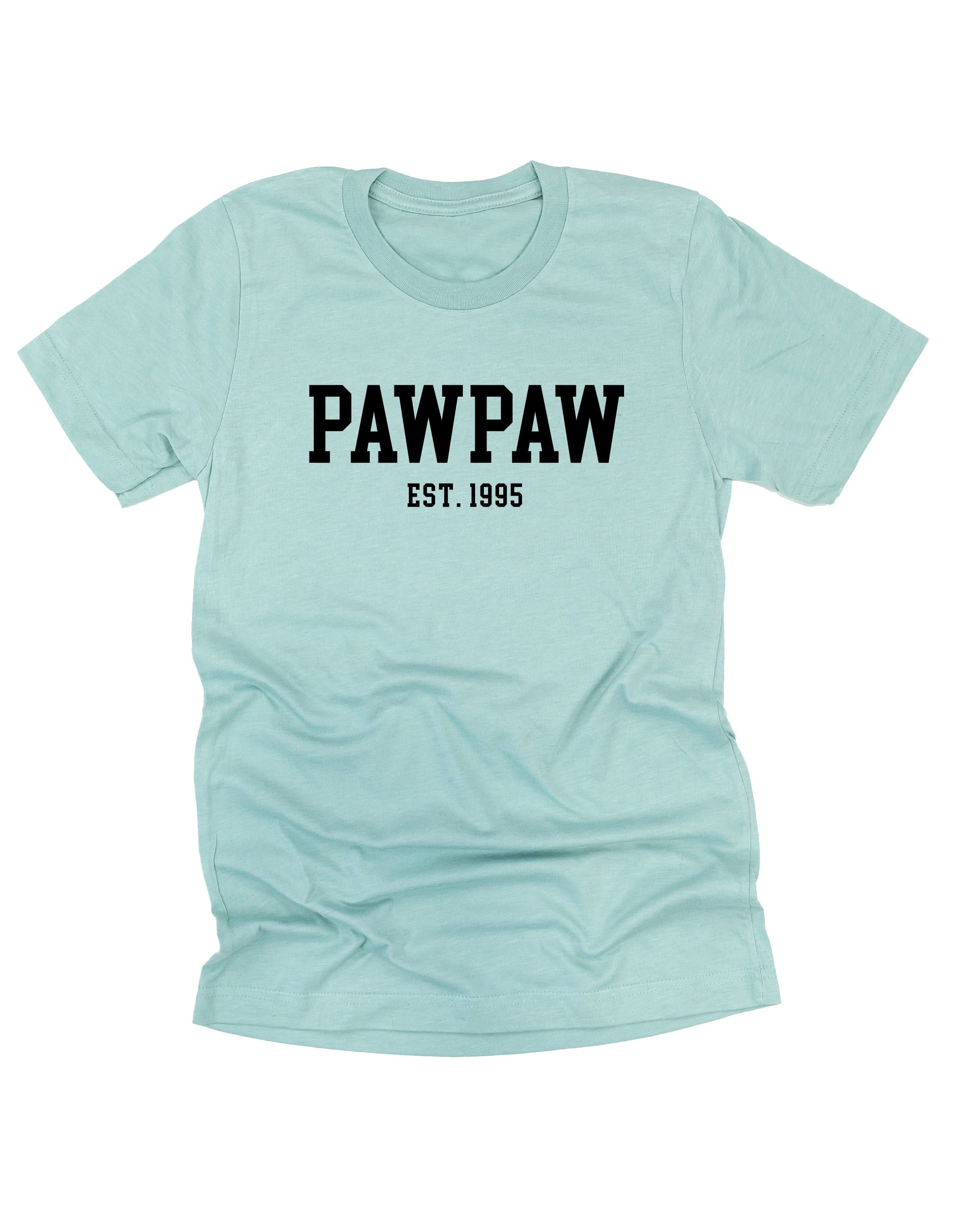 "(Choose Your Grandpa Name) - Est. (Select Your Year)" ﻿- Unisex Tee