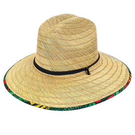 Peter Grimm Cheetah Love - Rye Straw Lifeguard Hat