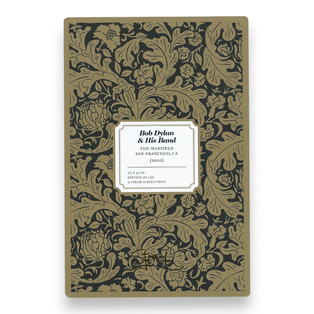 Chuck Sperry "Bob Dylan and his Band" 2010 Art Card