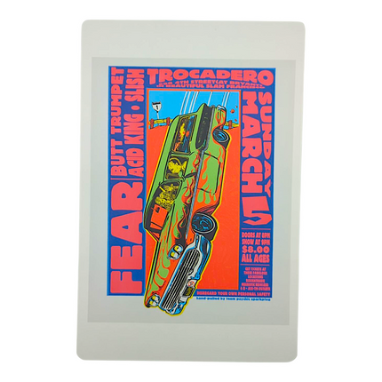 Chuck Sperry "Fear" 1995 Art Card