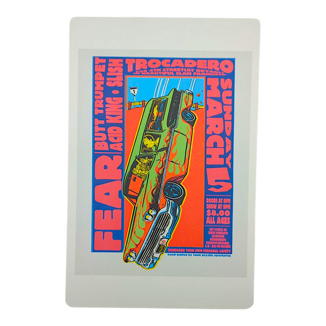 Chuck Sperry "Fear" 1995 Art Card