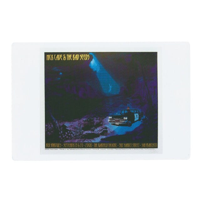 Chuck Sperry Nick Cave & the Bad Seeds 2008 Art Card