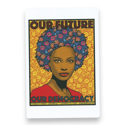 Chuck Sperry Our Future Our Democracy 2019 Art Card