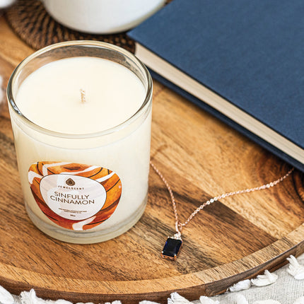Sinfully Cinnamon 10oz Signature Jewelry Candle