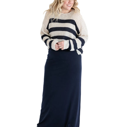 Clarise Premium Knit Maxi Skirt