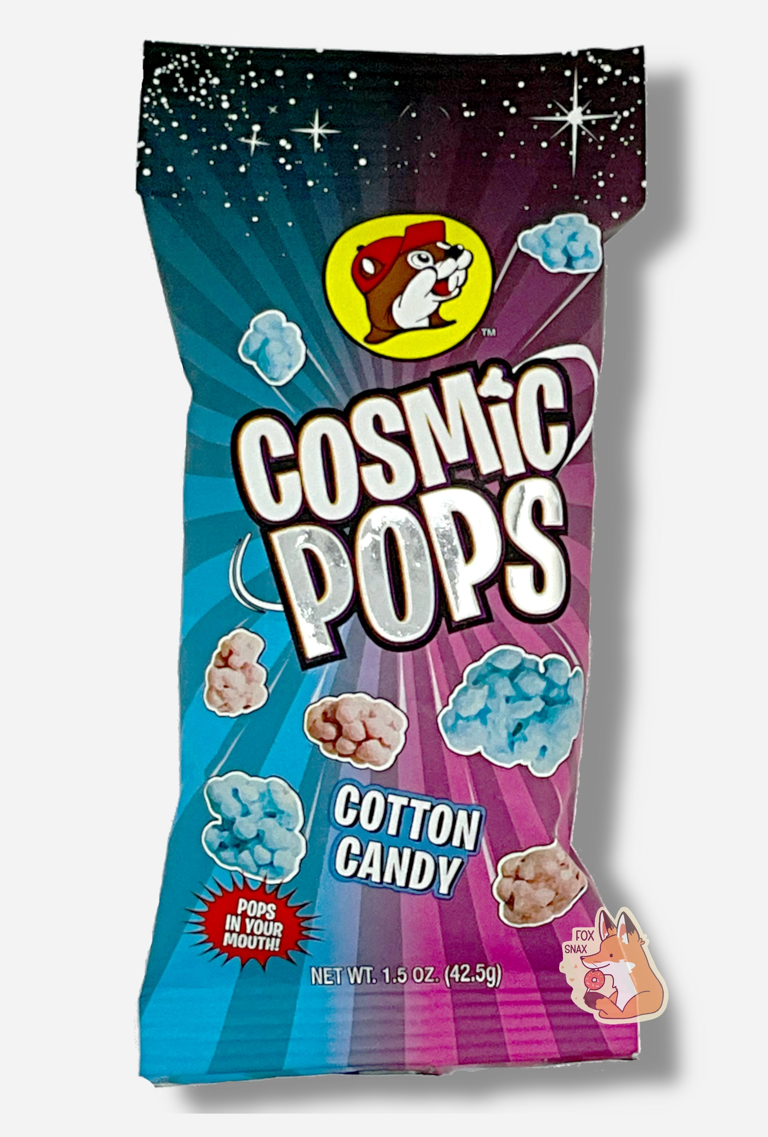 Buc-ee's Cotton Candy Cosmic Pops
