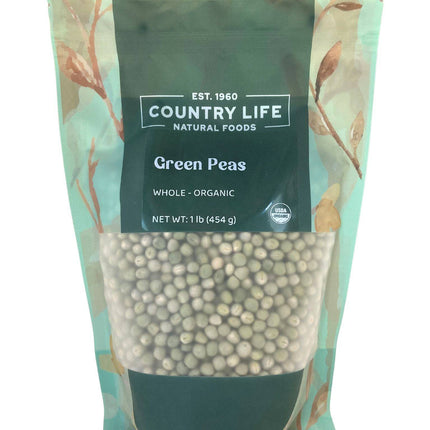 Peas, Green, Organic, Whole