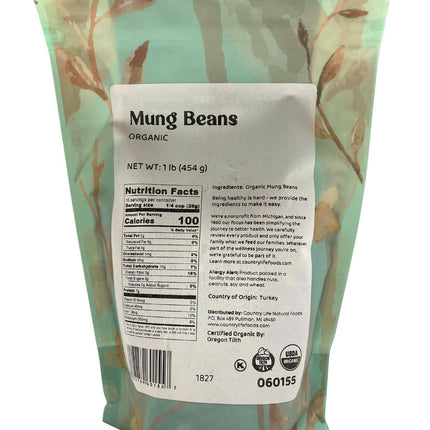 Mung Beans, Organic