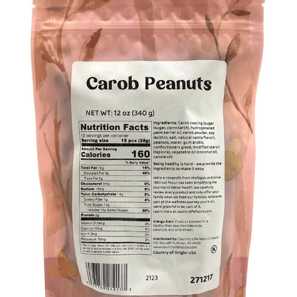 Carob Coated Peanuts